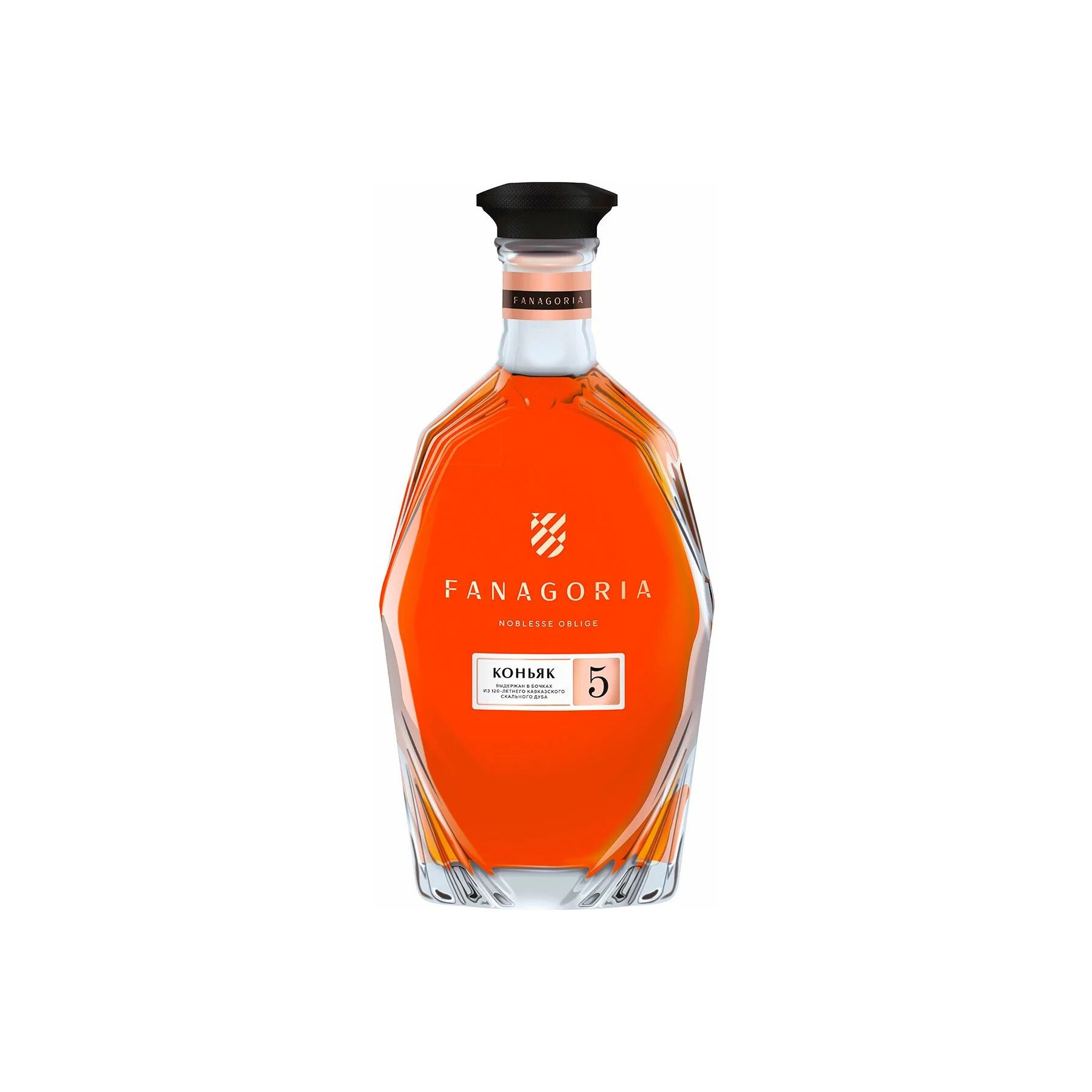 Коньяк Фанагория 5 лет 0.5 л